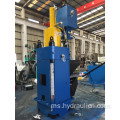 Mesin Press Briquetting Recycle Steel Chips Vertical